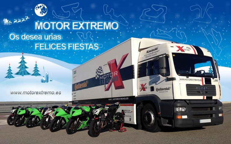 Postal Navidad Motor Extremo 2014-