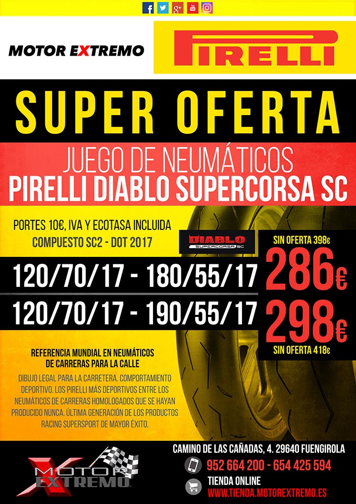 PROMOCION DIABLO SUPERCORSA 2018