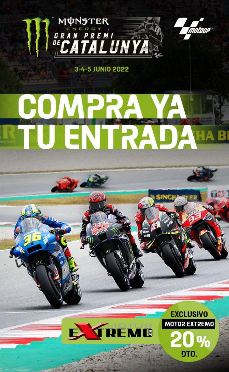Promoción MotoGP Gran Premi de Catalunya 2022 - Motor Extremo