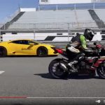Video Lamborghini Huracan vs Yamaha R1