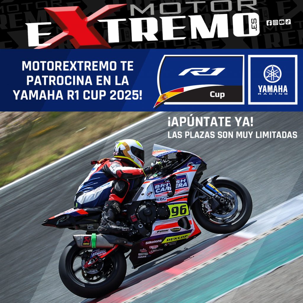 Motor Extremo te patrocina en la Yamaha R1 CUP 2025