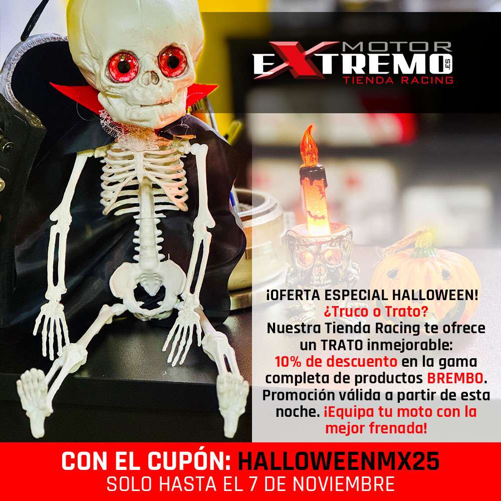 Frena el Miedo con Descuentos: ¡10% en Toda la Gama BREMBO por Halloween!