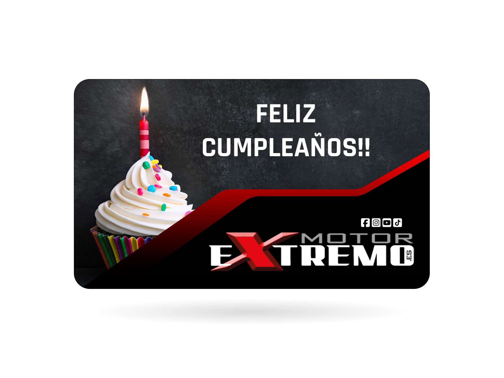 Tarjeta regalo Feliz Cumpleaños