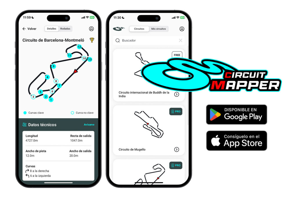 Circuit Mapper app