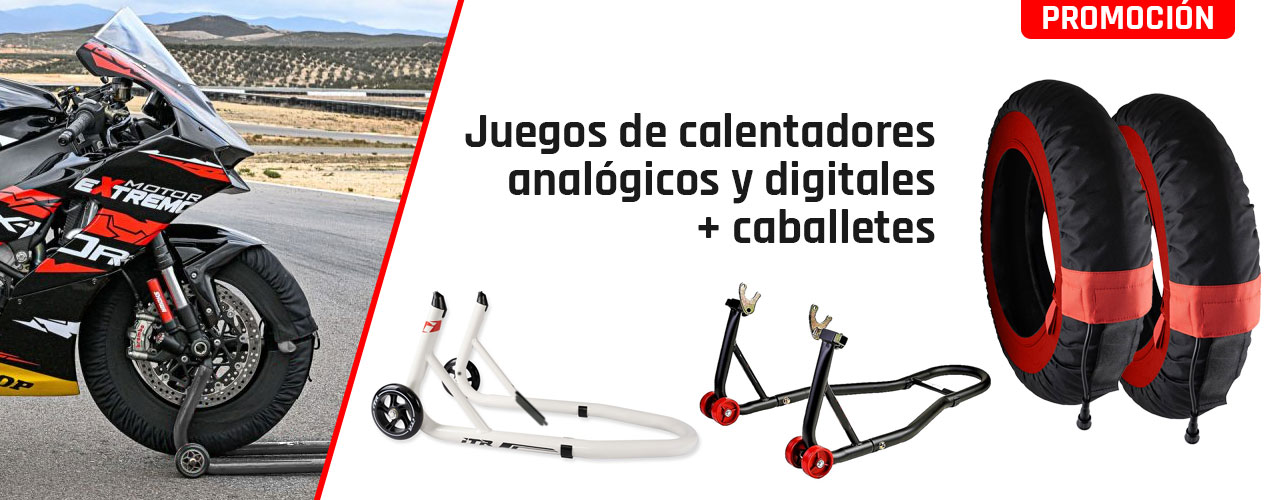 Promocion caballetes + calentadores