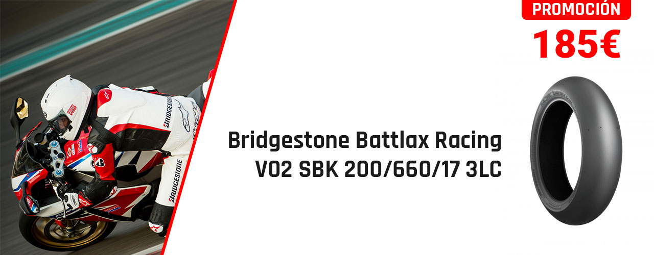 Promocion Bridgestone Battlax Racing V02 SBK